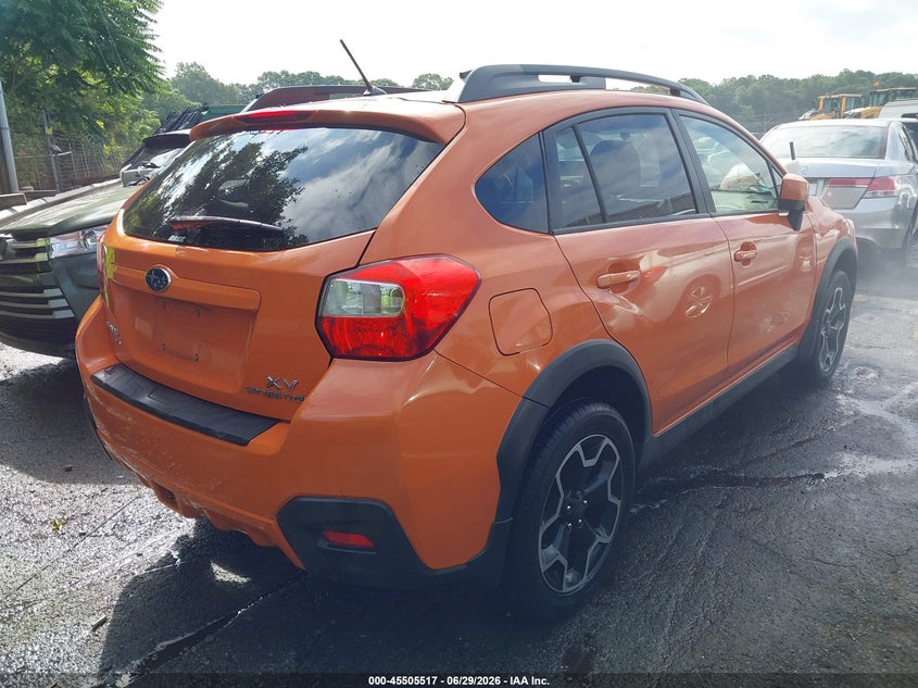 2013 Subaru Xv VIN JF2GPAVC2D2217662 IAAI salvage auction — NORMAL WEAR, Clear (North Carolina), sold $925 on 2026-07-30 (photo 4)
