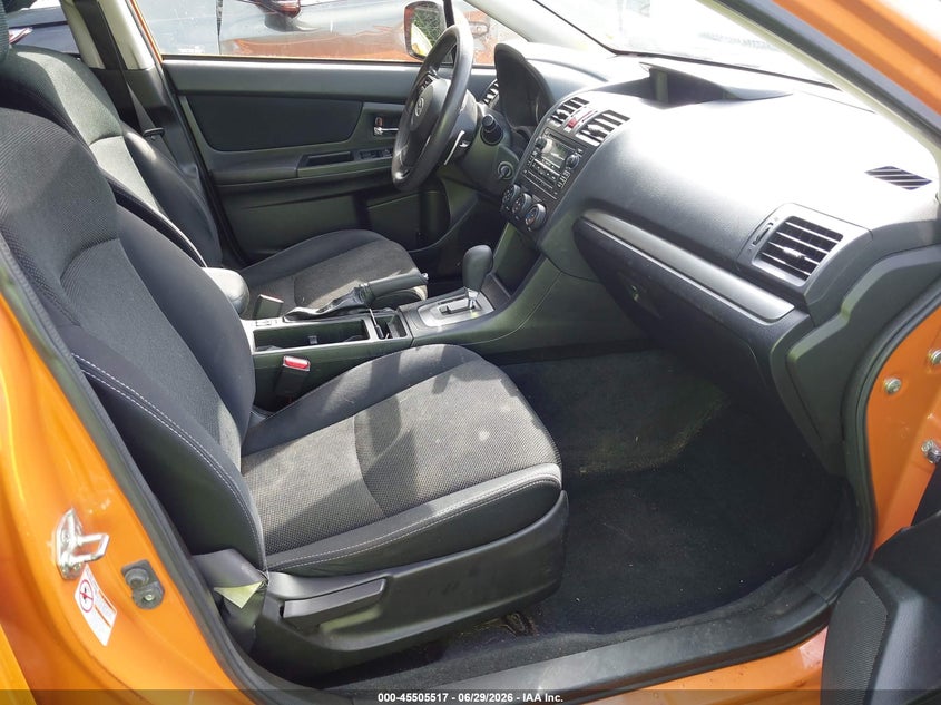 2013 Subaru Xv VIN JF2GPAVC2D2217662 IAAI salvage auction — NORMAL WEAR, Clear (North Carolina), sold $925 on 2026-07-30 (photo 5)