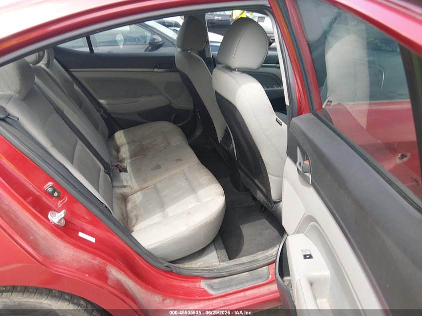 2018 Hyundai Elantra VIN KMHD84LF2JU472045 IAAI salvage auction — FRONT END, Salvage Title, sold $1,150 on 2026-07-22 (photo 8)