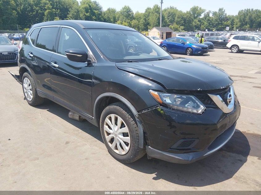 2015 Nissan Rogue VIN KNMAT2MV9FP544297 IAAI salvage auction — REAR END, Salvage (Connecticut), sold $900 on 2026-07-23 (photo 1)