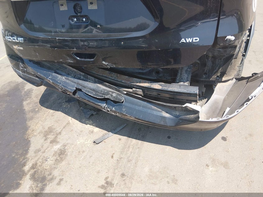 2015 Nissan Rogue VIN KNMAT2MV9FP544297 IAAI salvage auction — REAR END, Salvage (Connecticut), sold $900 on 2026-07-23 (photo 6)