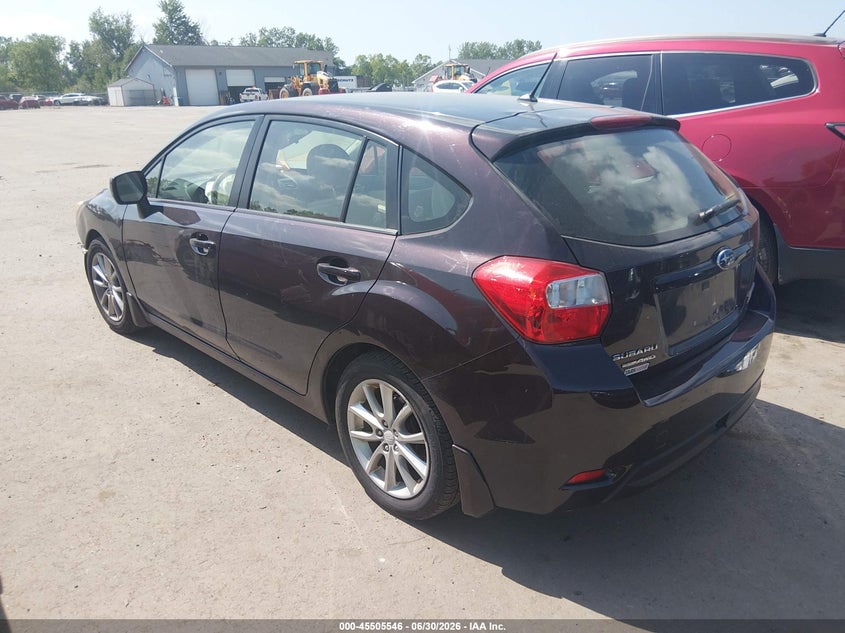 2013 Subaru Impreza VIN JF1GPAC60DH814758 IAAI salvage auction — FRONT END, Salvage Title, sold $200 on 2026-07-21 (photo 3)