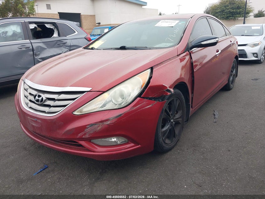 2011 Hyundai Sonata VIN 5NPEC4AC1BH268039 IAAI salvage auction — LEFT FRONT, Salvage Certificate (California), sold $875 on 2026-07-17 (photo 2)