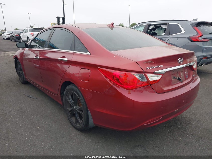 2011 Hyundai Sonata VIN 5NPEC4AC1BH268039 IAAI salvage auction — LEFT FRONT, Salvage Certificate (California), sold $875 on 2026-07-17 (photo 3)