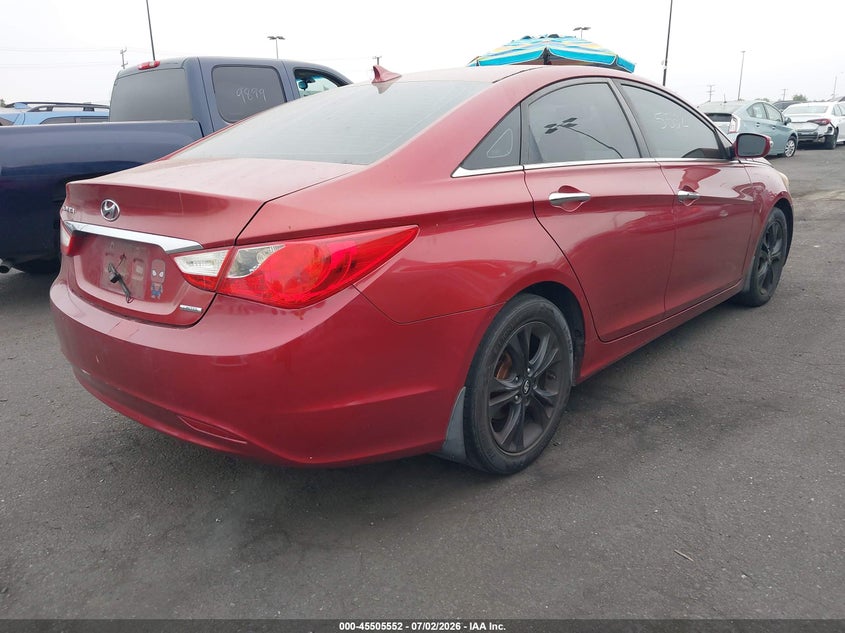 2011 Hyundai Sonata VIN 5NPEC4AC1BH268039 IAAI salvage auction — LEFT FRONT, Salvage Certificate (California), sold $875 on 2026-07-17 (photo 4)
