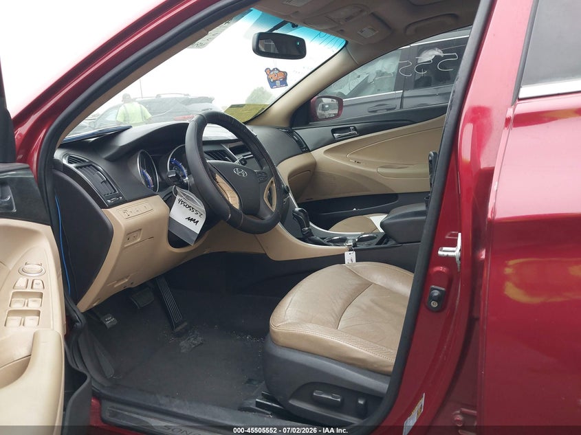 2011 Hyundai Sonata VIN 5NPEC4AC1BH268039 IAAI salvage auction — LEFT FRONT, Salvage Certificate (California), sold $875 on 2026-07-17 (photo 5)