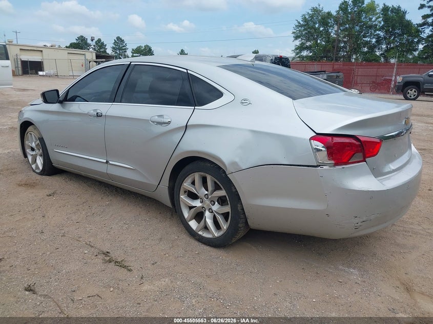 2016 Chevrolet Impala VIN 2G1145S33G9183190 IAAI salvage auction — FRONT & REAR, Original (Texas), sold $1,400 on 2026-07-09 (photo 3)