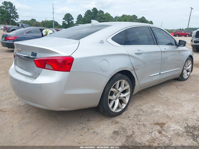 2016 Chevrolet Impala VIN 2G1145S33G9183190 IAAI salvage auction — FRONT & REAR, Original (Texas), sold $1,400 on 2026-07-09 (photo 4)