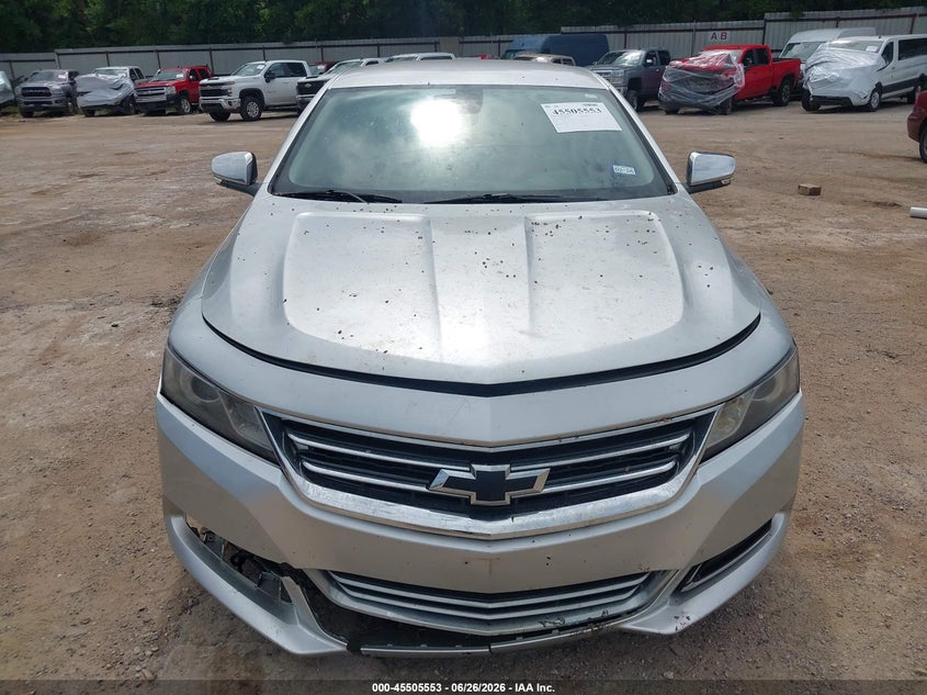 2016 Chevrolet Impala VIN 2G1145S33G9183190 IAAI salvage auction — FRONT & REAR, Original (Texas), sold $1,400 on 2026-07-09 (photo 6)