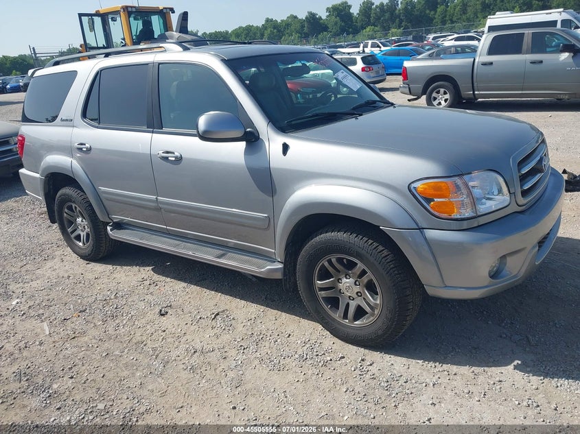 2003 Toyota Sequoia VIN 5TDBT48A43S199298 IAAI salvage auction — NORMAL WEAR, Original (Kentucky), sold $1,250 on 2026-07-20 (photo 1)