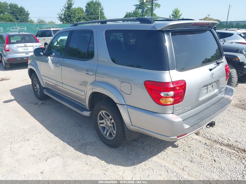 2003 Toyota Sequoia VIN 5TDBT48A43S199298 IAAI salvage auction — NORMAL WEAR, Original (Kentucky), sold $1,250 on 2026-07-20 (photo 3)