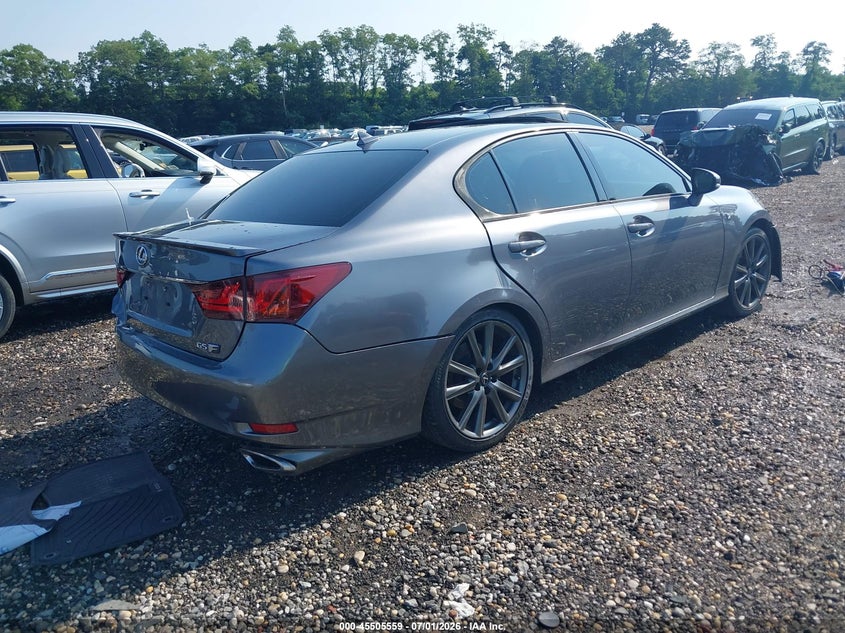 2014 Lexus Gs VIN JTHCE1BL7E5028284 IAAI salvage auction — LEFT REAR, Salvage Title, sold $1,725 on 2026-07-14 (photo 4)