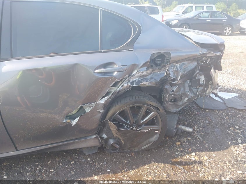 2014 Lexus Gs VIN JTHCE1BL7E5028284 IAAI salvage auction — LEFT REAR, Salvage Title, sold $1,725 on 2026-07-14 (photo 6)