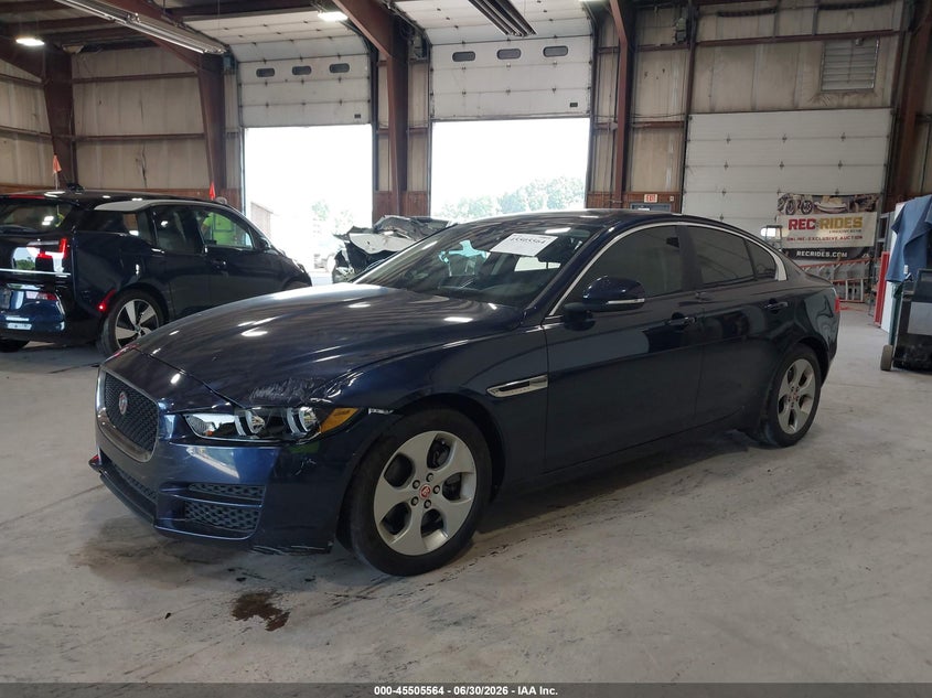 2017 Jaguar Xe VIN SAJAR4BG4HA966001 IAAI salvage auction — FRONT END, Salvage Title, sold $675 on 2026-09-20 (photo 2)