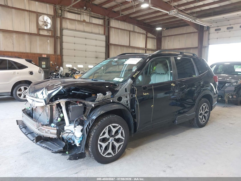 2021 Subaru Forester VIN JF2SKAJC9MH501947 IAAI salvage auction — FRONT END, Mv-907A (New York), sold $3,600 on 2026-07-22 (photo 2)