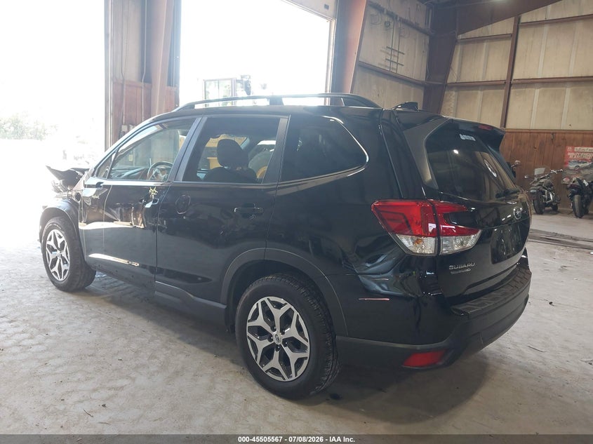 2021 Subaru Forester VIN JF2SKAJC9MH501947 IAAI salvage auction — FRONT END, Mv-907A (New York), sold $3,600 on 2026-07-22 (photo 3)