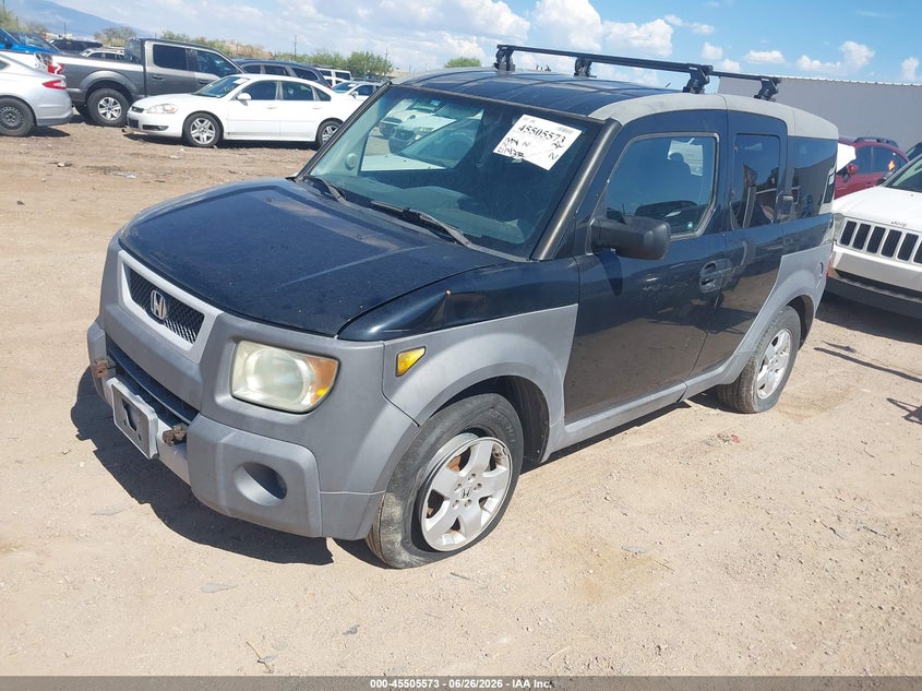 2003 Honda Element VIN 5J6YH28583L019903 IAAI salvage auction — NORMAL WEAR, Clear-Dealer Only (Arizona), sold $25 on 2026-07-09 (photo 2)