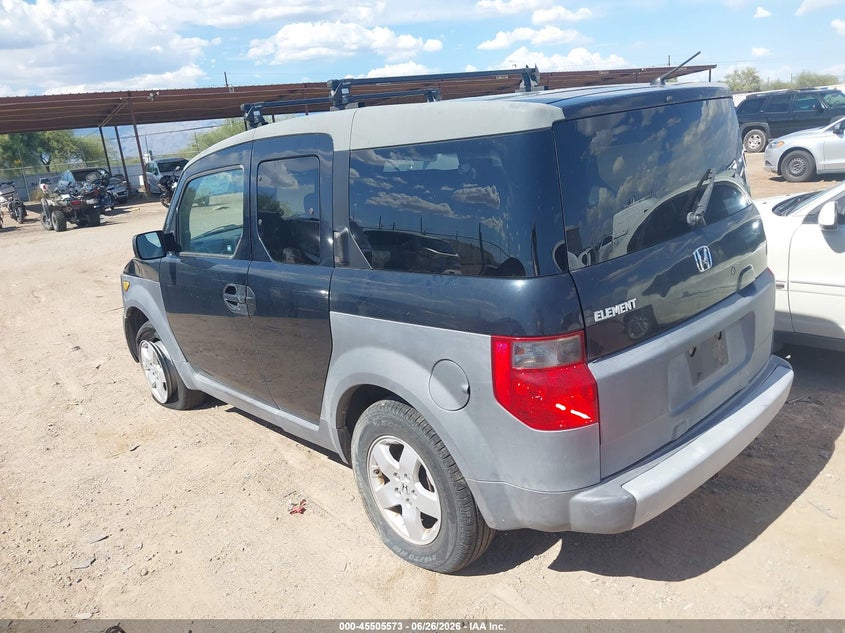 2003 Honda Element VIN 5J6YH28583L019903 IAAI salvage auction — NORMAL WEAR, Clear-Dealer Only (Arizona), sold $25 on 2026-07-09 (photo 3)