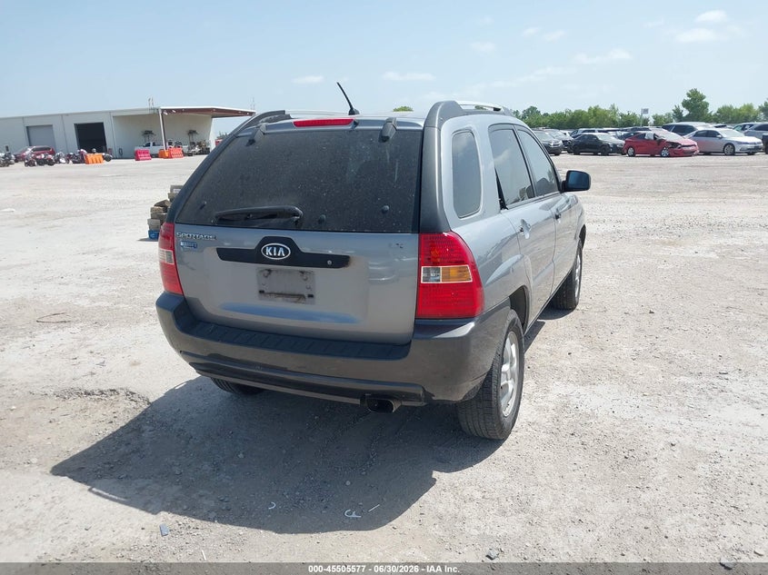 2006 Kia Sportage VIN KNDJF724167189799 IAAI salvage auction — NORMAL WEAR, Original (Texas), sold $500 on 2026-07-08 (photo 4)