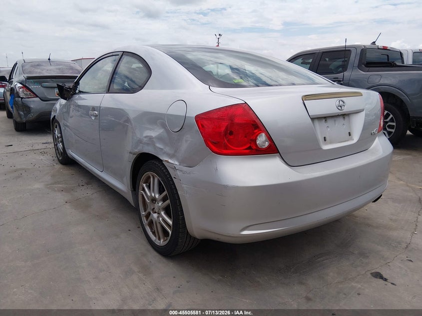2007 Scion Tc VIN JTKDE177970217934 IAAI salvage auction — LEFT SIDE, Salvage (Texas), sold $425 on 2026-07-28 (photo 3)