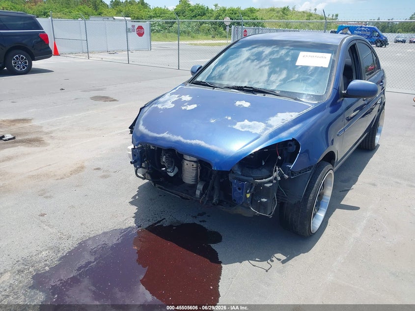 2010 Hyundai Accent VIN KMHCN4AC4AU466177 IAAI salvage auction — FRONT END, Certificate Of Destruction (Florida), sold $25 on 2026-07-20 (photo 2)