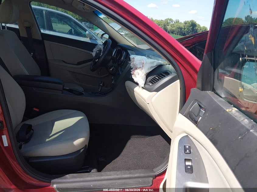 2015 Kia Optima VIN 5XXGM4A78FG458821 IAAI salvage auction — FRONT END, Salvage (North Carolina), sold $25 on 2026-07-22 (photo 5)