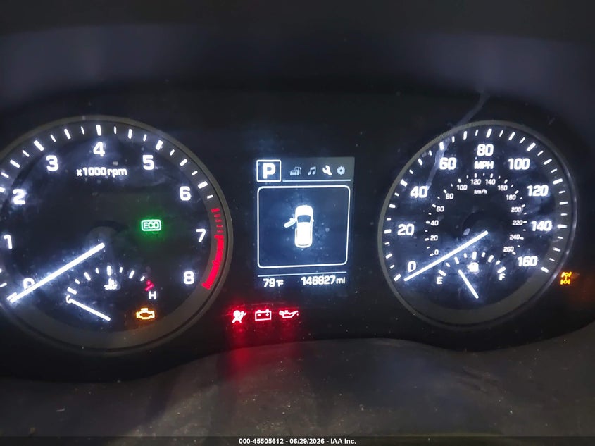 2017 Hyundai Tucson VIN KM8J3CA43HU550517 IAAI salvage auction — FRONT END, Salvage Title, sold $1,550 on 2026-07-15 (photo 7)