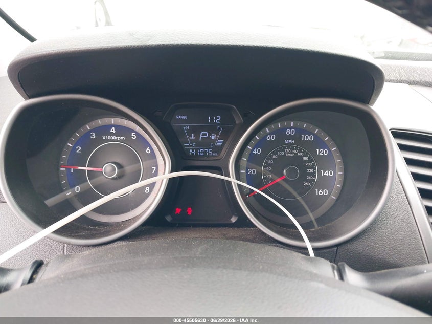 2015 Hyundai Elantra VIN KMHDH4AE6FU301249 IAAI salvage auction — FRONT END, Salvage (California), sold $1,600 on 2026-07-15 (photo 7)