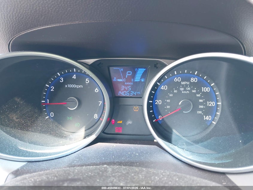 2014 Hyundai Tucson VIN KM8JU3AG3EU802866 IAAI salvage auction — REAR END, Mv-907A (New York), sold $1,250 on 2026-07-09 (photo 7)