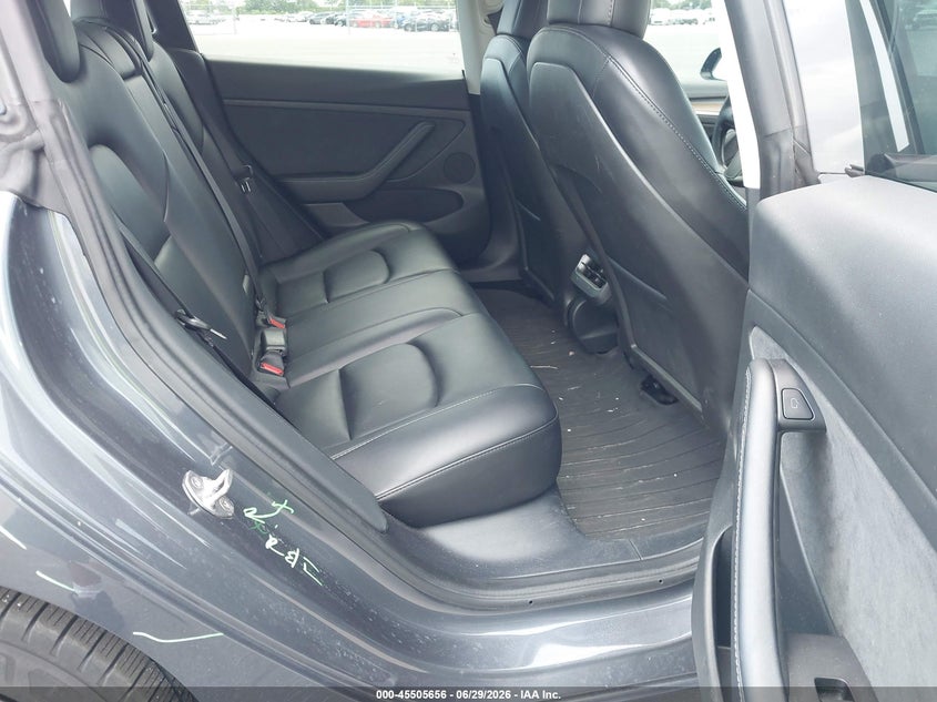 2021 Tesla Model 3 VIN 5YJ3E1EA0MF096824 IAAI salvage auction — REAR END, Salvage Title, sold $7,900 on 2026-08-02 (photo 8)