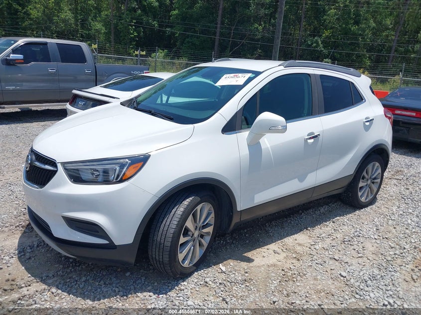 2019 Buick Encore VIN KL4CJASB2KB905288 IAAI salvage auction — WATER/FLOOD, Salvage (Mississippi), sold $1,500 on 2026-08-22 (photo 2)