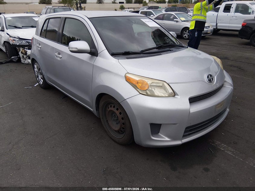 2010 Scion Xd VIN JTKKU4B48AJ058009 IAAI salvage auction — LEFT REAR, Salvage Certificate (California), sold $625 on 2026-07-24 (photo 1)