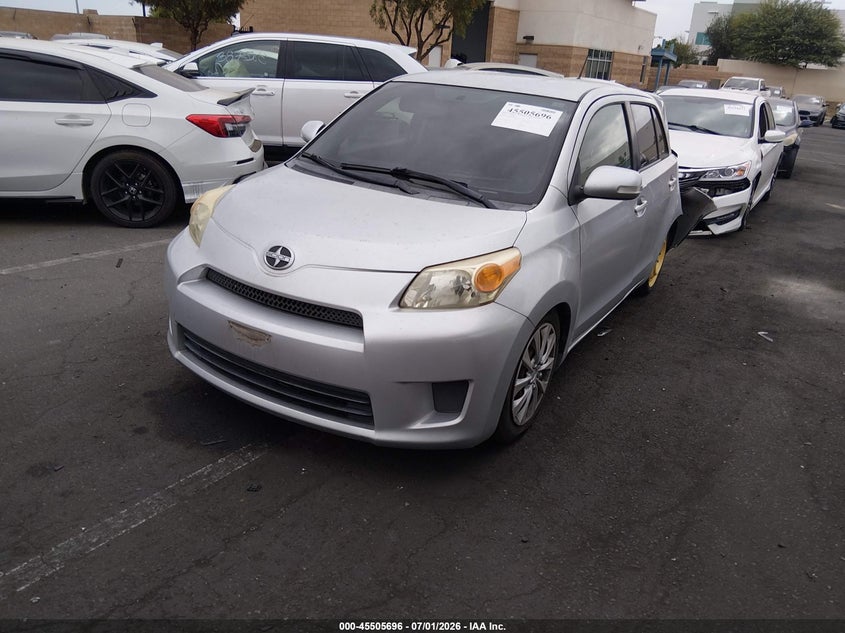 2010 Scion Xd VIN JTKKU4B48AJ058009 IAAI salvage auction — LEFT REAR, Salvage Certificate (California), sold $625 on 2026-07-24 (photo 2)