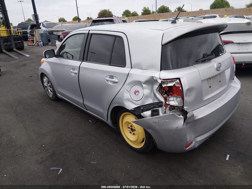 2010 Scion Xd VIN JTKKU4B48AJ058009 IAAI salvage auction — LEFT REAR, Salvage Certificate (California), sold $625 on 2026-07-24 (photo 3)