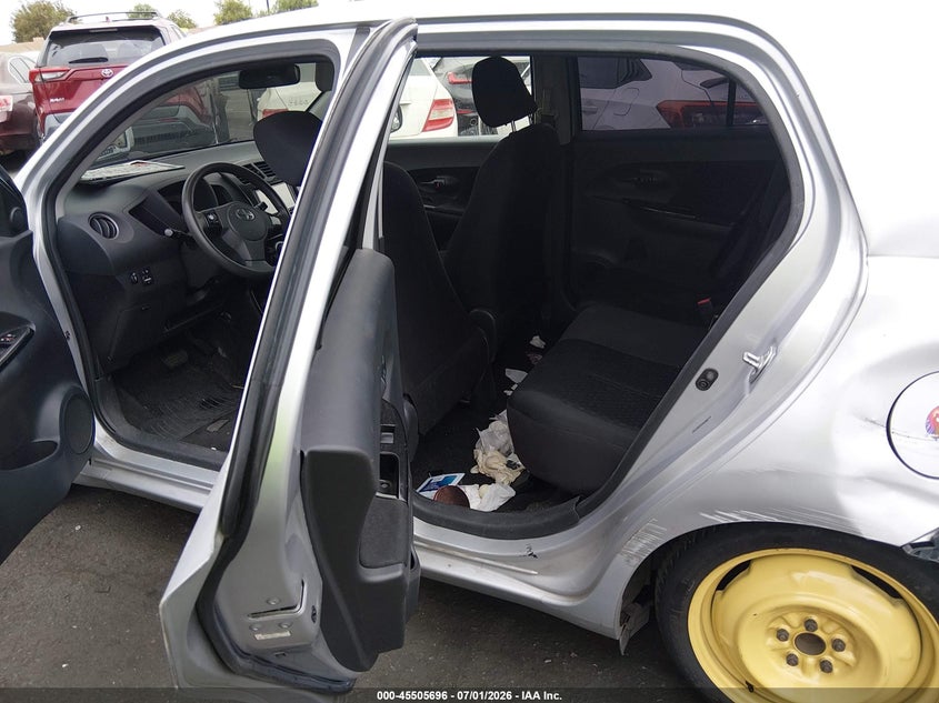 2010 Scion Xd VIN JTKKU4B48AJ058009 IAAI salvage auction — LEFT REAR, Salvage Certificate (California), sold $625 on 2026-07-24 (photo 8)