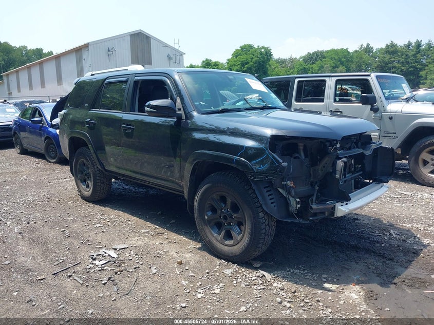 2018 Toyota 4runner VIN JTEBU5JR3J5488559 IAAI salvage auction — LEFT SIDE, Mv-907A (New York), sold $8,100 on 2026-07-28 (photo 1)