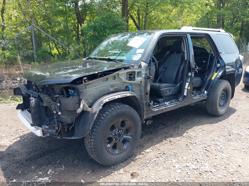 2018 Toyota 4runner VIN JTEBU5JR3J5488559 IAAI salvage auction — LEFT SIDE, Mv-907A (New York), sold $8,100 on 2026-07-28 (photo 2)