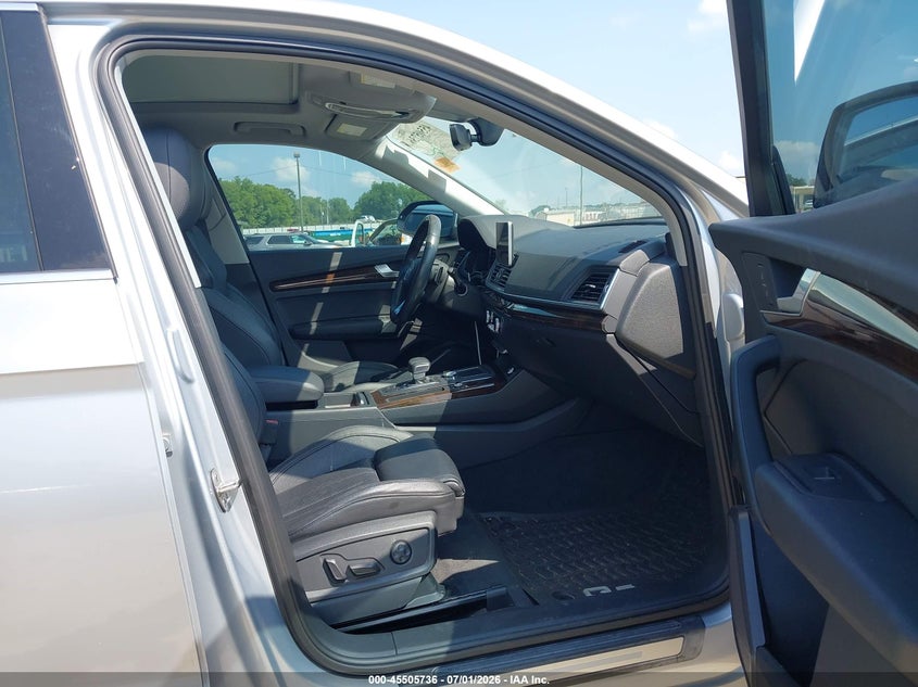 2018 Audi Q5 VIN WA1BNAFYXJ2245207 IAAI salvage auction — FRONT END, Salvage (Georgia), sold $9,700 on 2026-07-22 (photo 5)