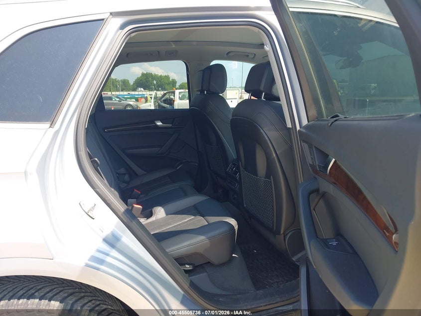2018 Audi Q5 VIN WA1BNAFYXJ2245207 IAAI salvage auction — FRONT END, Salvage (Georgia), sold $9,700 on 2026-07-22 (photo 8)