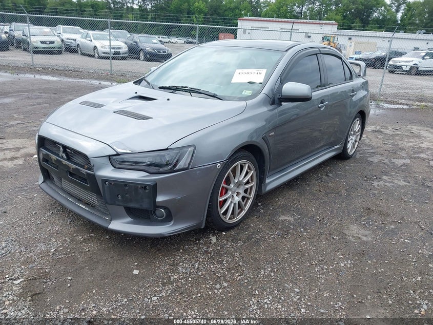 2015 Mitsubishi Lancer evolution VIN JA32W7FV6FU028467 IAAI salvage auction — NORMAL WEAR, Clear (Virginia), sold $7,600 on 2026-07-10 (photo 2)