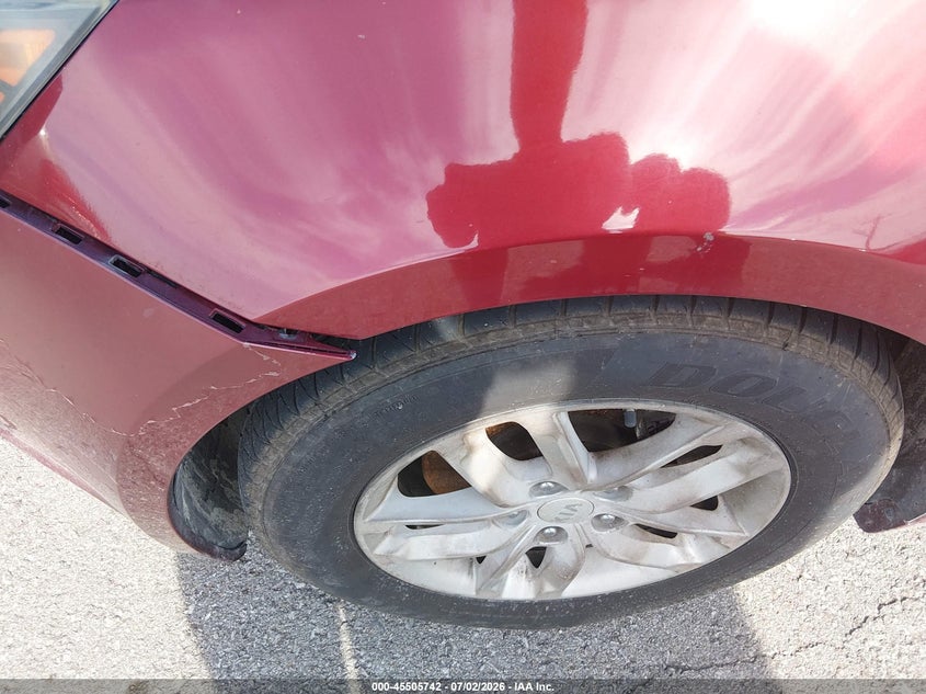 2013 Kia Optima VIN 5XXGM4A77DG227583 IAAI salvage auction — NORMAL WEAR, Clear (Missouri), sold $750 on 2026-07-09 (photo 6)