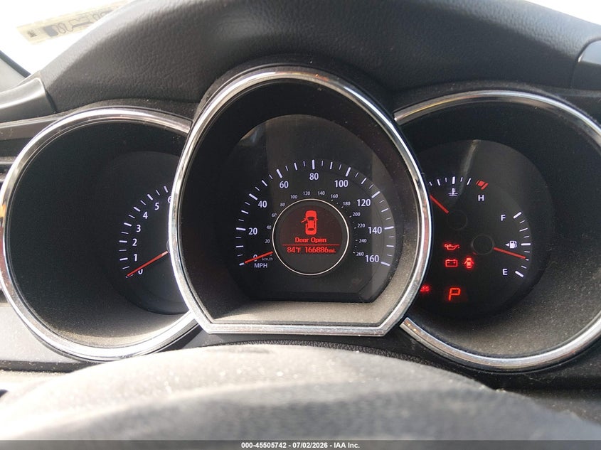 2013 Kia Optima VIN 5XXGM4A77DG227583 IAAI salvage auction — NORMAL WEAR, Clear (Missouri), sold $750 on 2026-07-09 (photo 7)