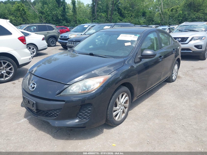 2012 Mazda 3 VIN JM1BL1V73C1596294 IAAI salvage auction — THEFT, Salvage (Ohio), sold $300 on 2026-07-28 (photo 2)