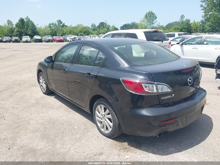 2012 Mazda 3 VIN JM1BL1V73C1596294 IAAI salvage auction — THEFT, Salvage (Ohio), sold $300 on 2026-07-28 (photo 3)