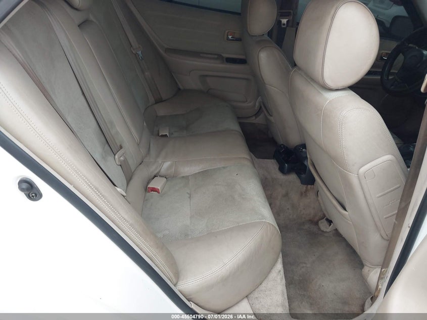 2001 Lexus Is 300 VIN JTHBD182010007183 IAAI salvage auction — FRONT END, Salvage (California), sold $600 on 2026-07-23 (photo 8)
