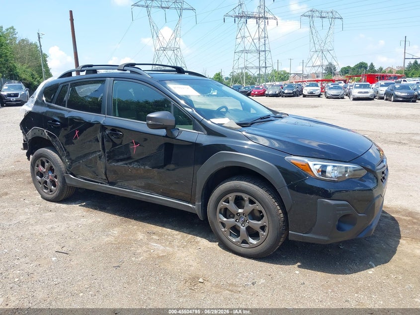 2021 Subaru Xv VIN JF2GTHRC4MH327138 IAAI salvage auction — FRONT & REAR, Salvage (Pennsylvania), sold $3,025 on 2026-07-31 (photo 1)