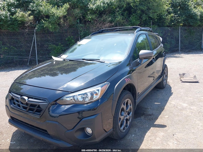 2021 Subaru Xv VIN JF2GTHRC4MH327138 IAAI salvage auction — FRONT & REAR, Salvage (Pennsylvania), sold $3,025 on 2026-07-31 (photo 2)