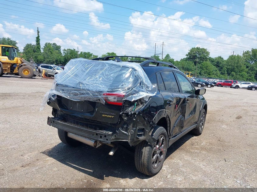 2021 Subaru Xv VIN JF2GTHRC4MH327138 IAAI salvage auction — FRONT & REAR, Salvage (Pennsylvania), sold $3,025 on 2026-07-31 (photo 4)