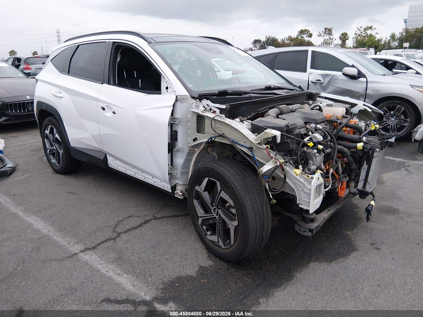 2023 Hyundai Tucson VIN KM8JECA10PU133595 IAAI salvage auction — RIGHT FRONT, Salvage (California), sold $2,550 on 2026-07-29 (photo 1)