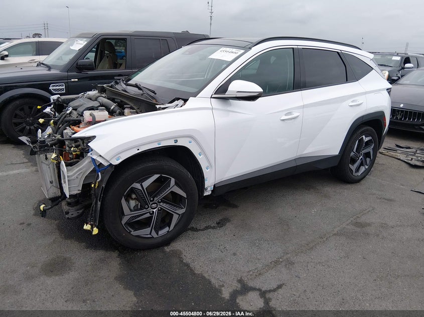2023 Hyundai Tucson VIN KM8JECA10PU133595 IAAI salvage auction — RIGHT FRONT, Salvage (California), sold $2,550 on 2026-07-29 (photo 2)